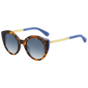 Havana Blue Frames & Dark Blue Gradient Lenses