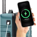 Recharge your phone without unpacking your power bank.