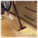Cyclonic Separation prevents clogging and maintains suction power