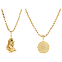 18K Gold Plated Stainless Steel