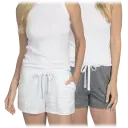 Blue White Stripe/Dark Grey