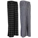 Black Checker & Houndstooth