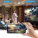Wi-Fi connection works with Screen Mirroring & Airplay mode on Apple and Android devices