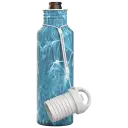 Aqua Blue 12oz Bottle