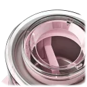 Churns up 1.5 quarts of delicious homemade ice cream at a time