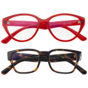 London Blue Tortoise & Marine Crystal Red