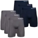 Cool Cotton 8" - Iron Grey / Navy