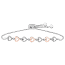 10K White/Rose Gold