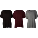 Three tees, endless outfit options.