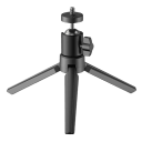 Lightweight design with a tripod for quick setup