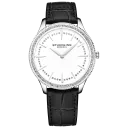 Silver Case with Silver Dial and Crystals