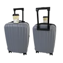 Integrated cup holder frees up your hands