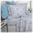 Blue Lilac Medallion