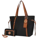 Black/Cognac