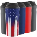 American + 2x Charcoal + Blue + Red