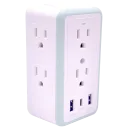 6-Outlets/1-USB-C/2 USB-A Ports