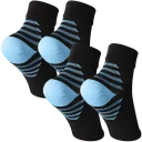 Ankle Sleeves (Black/Blue)