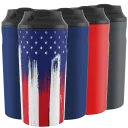 American + 2x Blue + Red + Charcoal