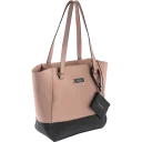 Petal Pink/Black with Matching Wristlet