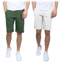 Olive & White