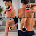 Multiple attachments let you target shoulders, back, legs, and more.