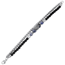 Blue Stone Lion Bead Chain