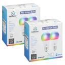 4-Pack - A19 Alexa Dimmable Smart Color