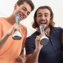 Connect multiple microphones for group performances