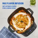 Automatic paddle for 60% faster cooking