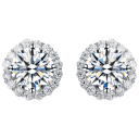 Color: White Gold Plated