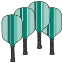 Green Stripe/Solid Green