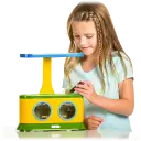 Teaches kids the fun and responsibility in hydroponics gardening