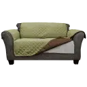 Sage/Chocolate Loveseat