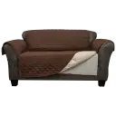 Chocolate/Natural Loveseat