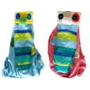2-pack blue/pink