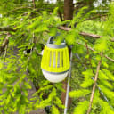 Compact, portable design makes it easy to hang, carry, or place anywhere you need it