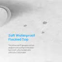 Soft-touch waterproof coating for extra comfort