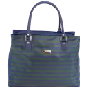 Green Navy Stripe