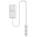 White/3-Outlet