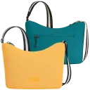 Small Crossbody (Pictured from left to right: Sunflower, Lagoon)