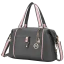 Charcoal/Pink