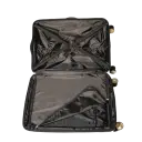 Interior tie down straps and zippered divider