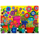 Potted Posies (1000 pieces)