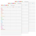 Meal Planner in Rainbow