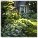 Fire and Ice Hosta