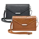 Black + Brown Snakeskin