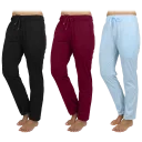 Women's Set 5: Black, Burgundy, Blue