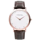 Rose Gold/Dark Brown