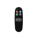 Remote control makes it easy to change settings without reaching down