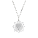 Heart - White Gold
